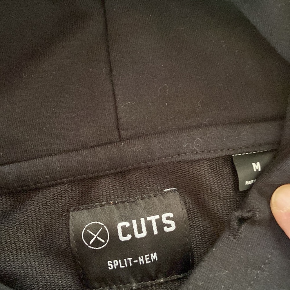 Cuts Hyperloop Hoodie Split-Hem - image 7